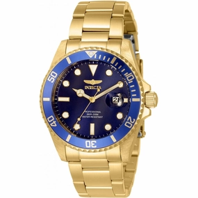 Invicta Women's Japanese Quartz Watch - Pro Diver Rotating Bezel Blue Dial | 33276