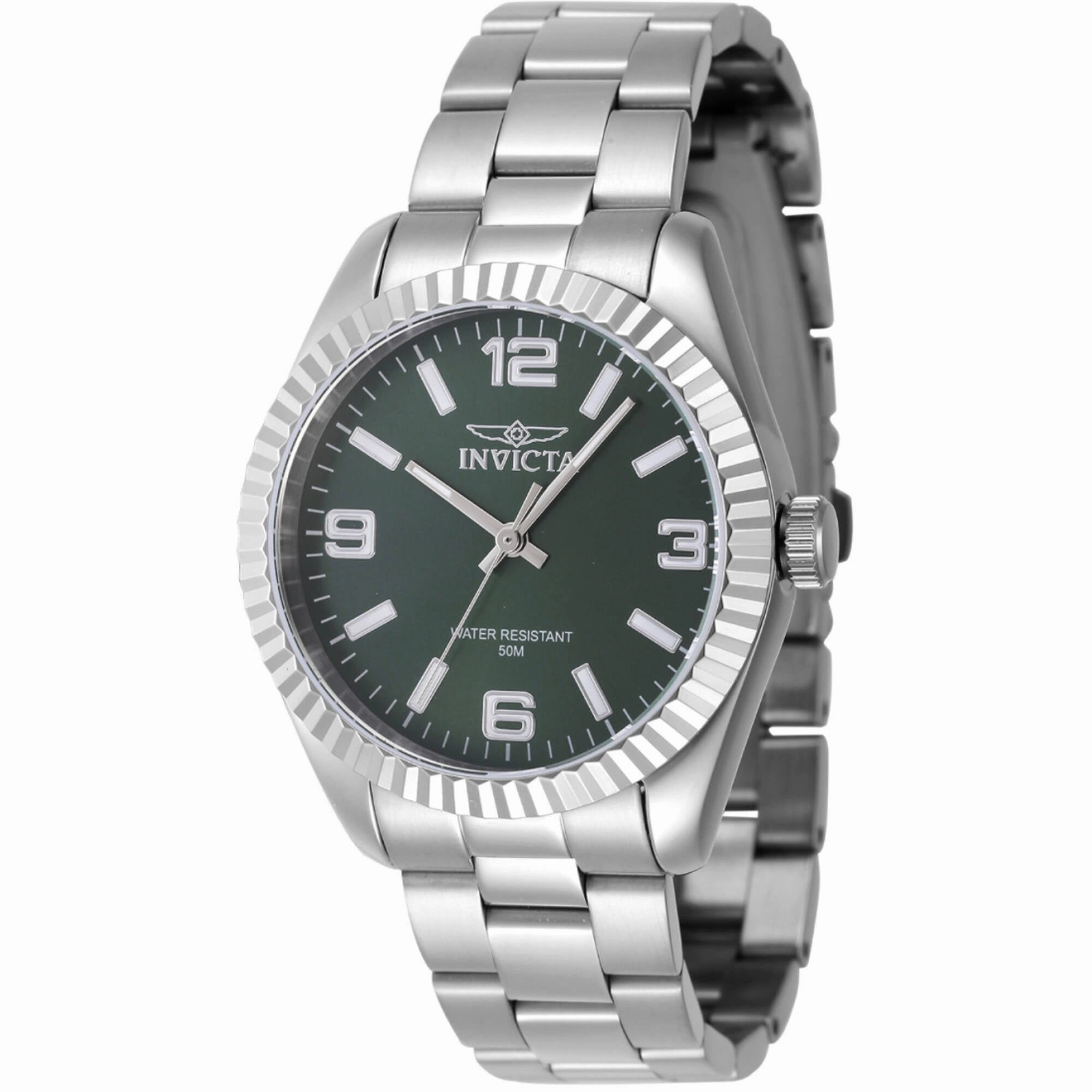 Invicta Women's Quartz Watch - Specialty Green Dial Stainless Steel Bracelet | 47465