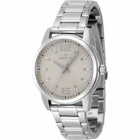 Invicta Women's Watch - Celestial Ivory Dial Silver Stainless Steel Bracelet | 48498