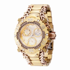 Invicta Women's Watch - Gladiator Quartz Date Display Yellow Steel Bracelet | 41102