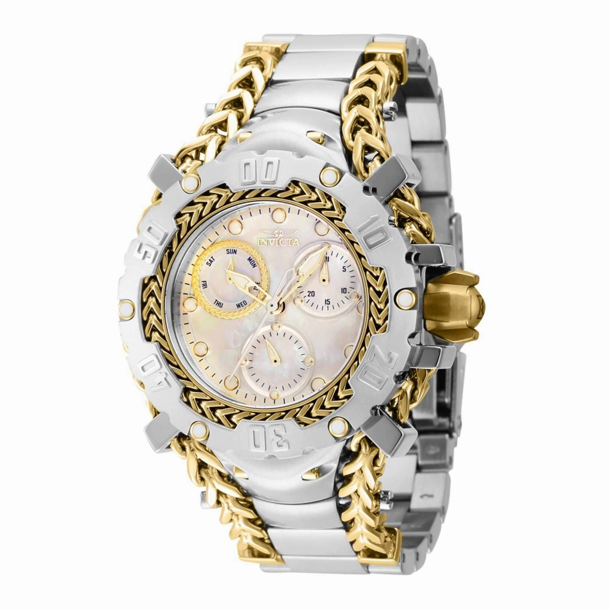 Invicta Women's Watch - Gladiator Silver Tone and White Mother of Pearl Dial | 41100