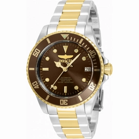 Invicta Women's Watch - Pro Diver Automatic Desert Sand Dial Two Tone Bracelet | 35716
