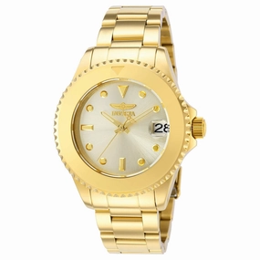 Invicta Women's Watch - Pro Diver Automatic Gold Tone Dial Bracelet | 38316