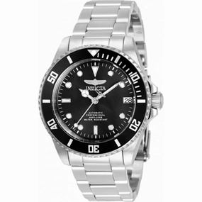 Invicta Women's Watch - Pro Diver Automatic Silver Stainless Steel Bracelet| 35705