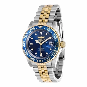 Invicta Women's Watch - Pro Diver Quartz Blue Dial Date Display Rotating Bezel | 37164