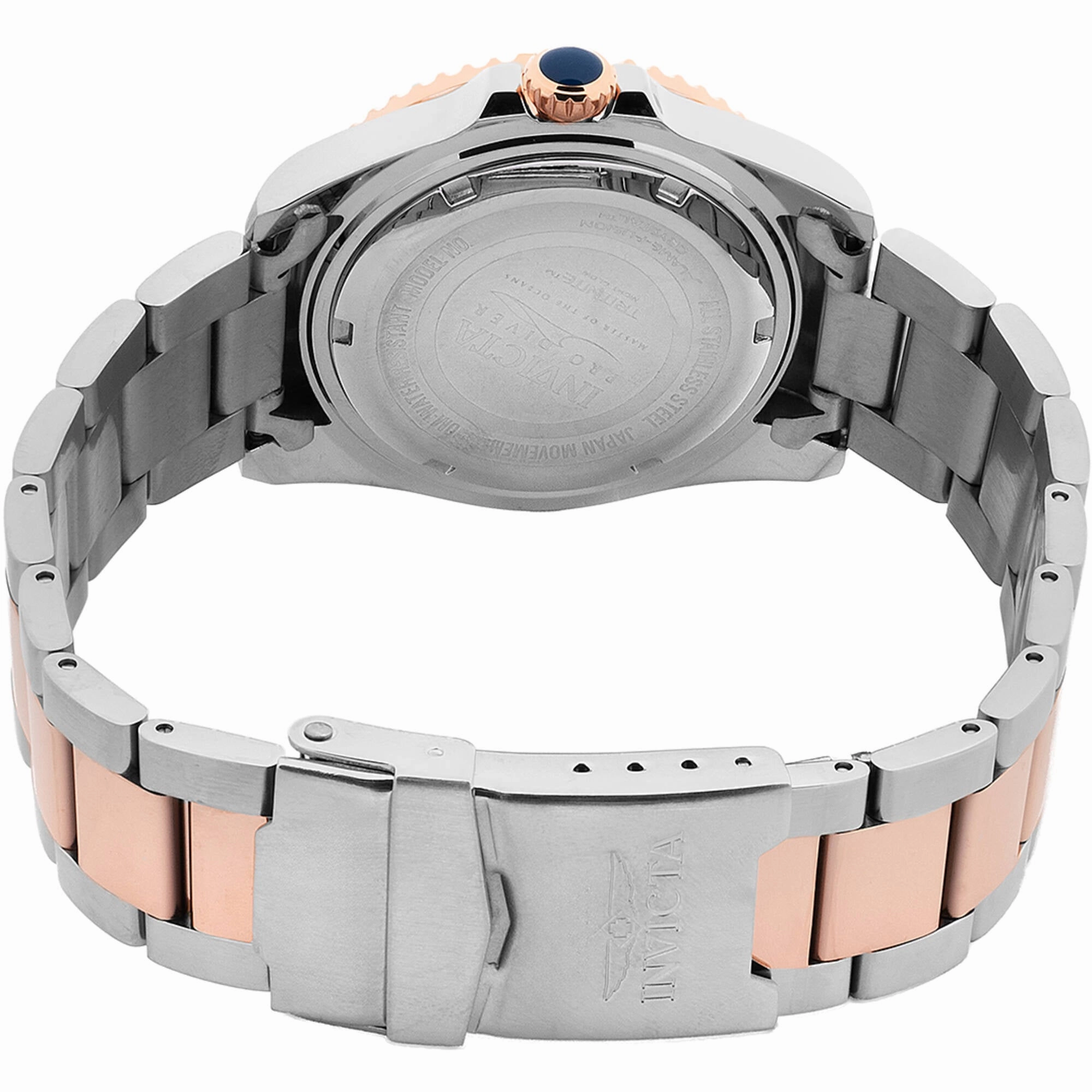 Invicta Women's Watch - Pro Diver Two Tone Rose Gold, Silver Tone Bracelet | 46690