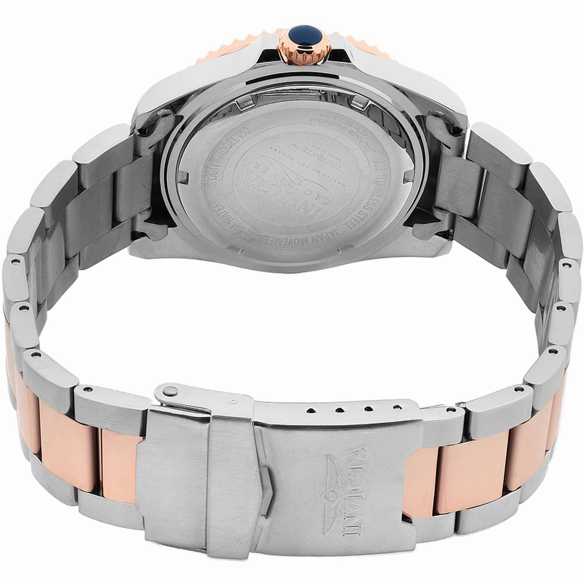 Invicta Women's Watch - Pro Diver Two Tone Rose Gold, Silver Tone Bracelet | 46690