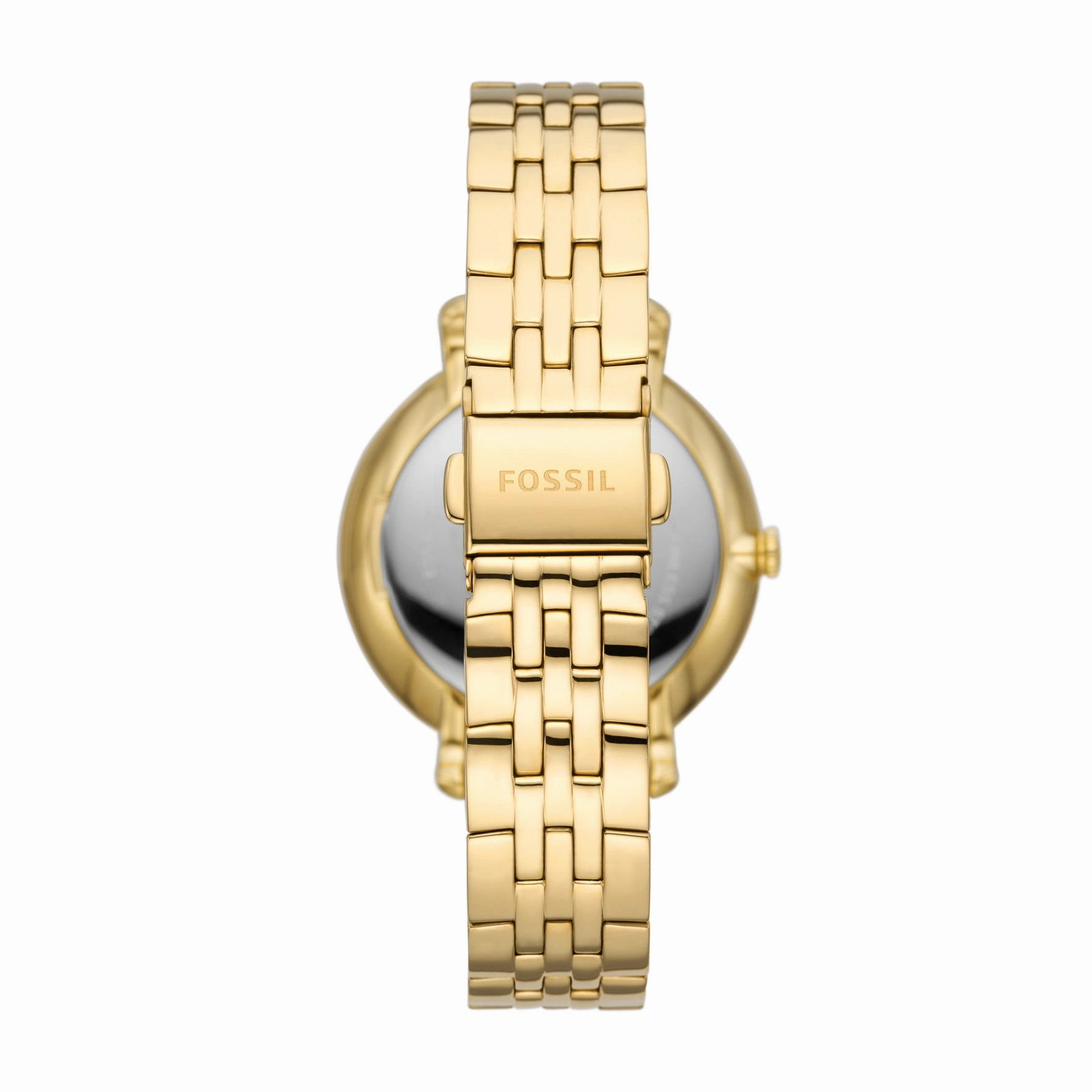 Jacqueline Sun Moon Multifunction Gold-Tone Stainless Steel Watch