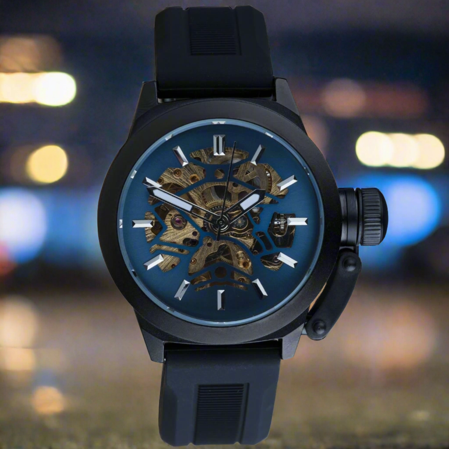 Jet Automatic Cobalt Blue Watch