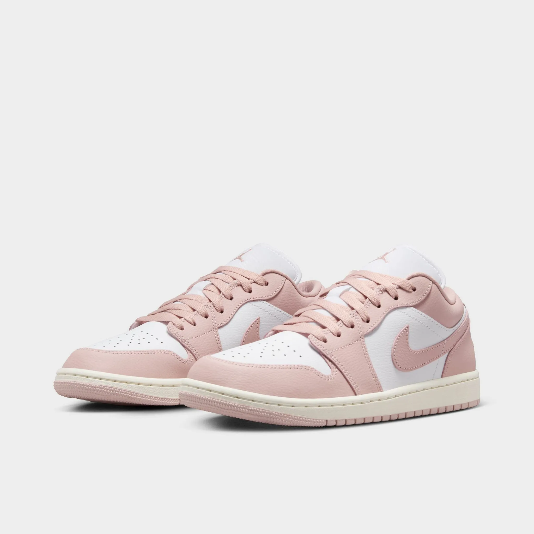Jordan Jordan Women's 1 Low White / Pink Oxford - Sail