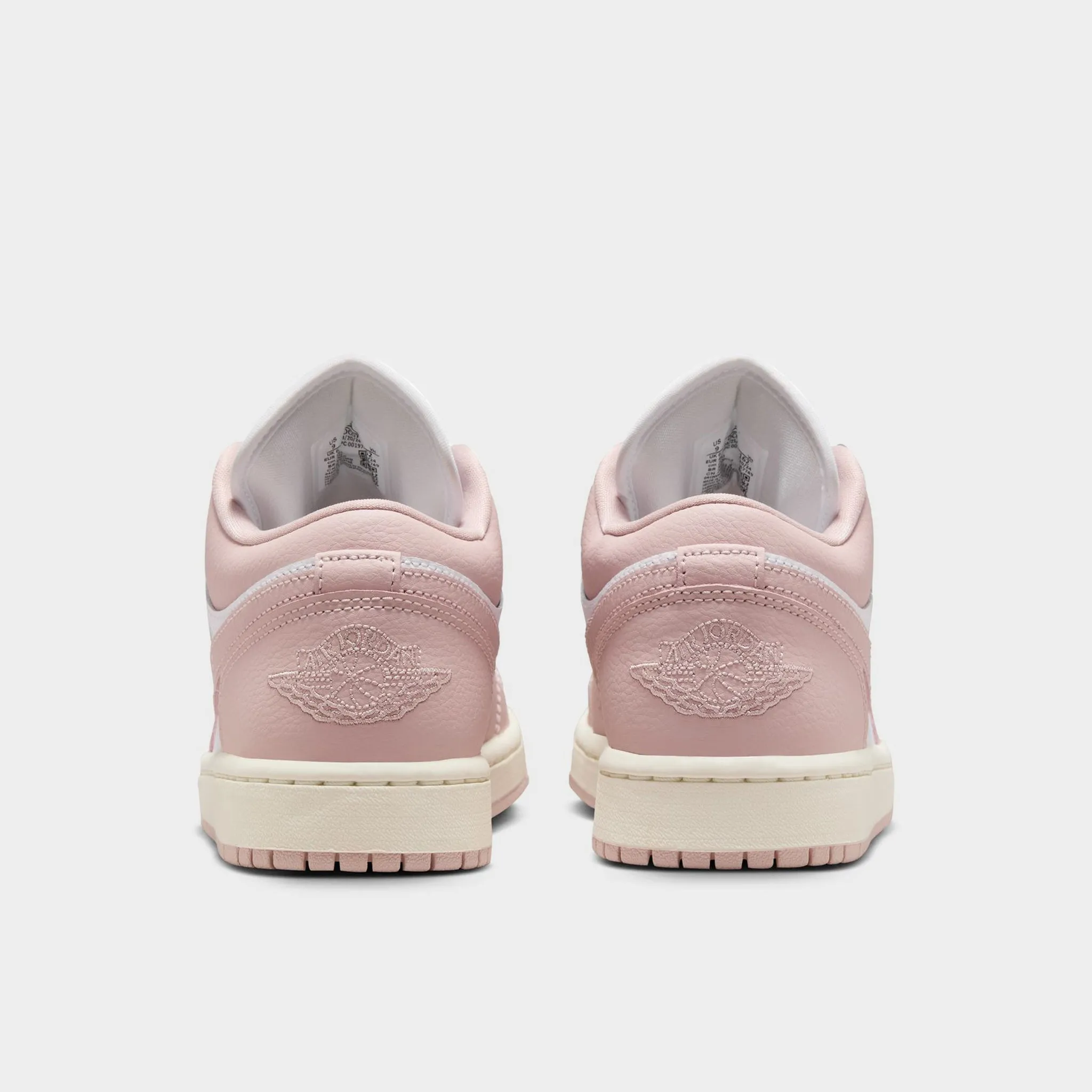 Jordan Jordan Women's 1 Low White / Pink Oxford - Sail