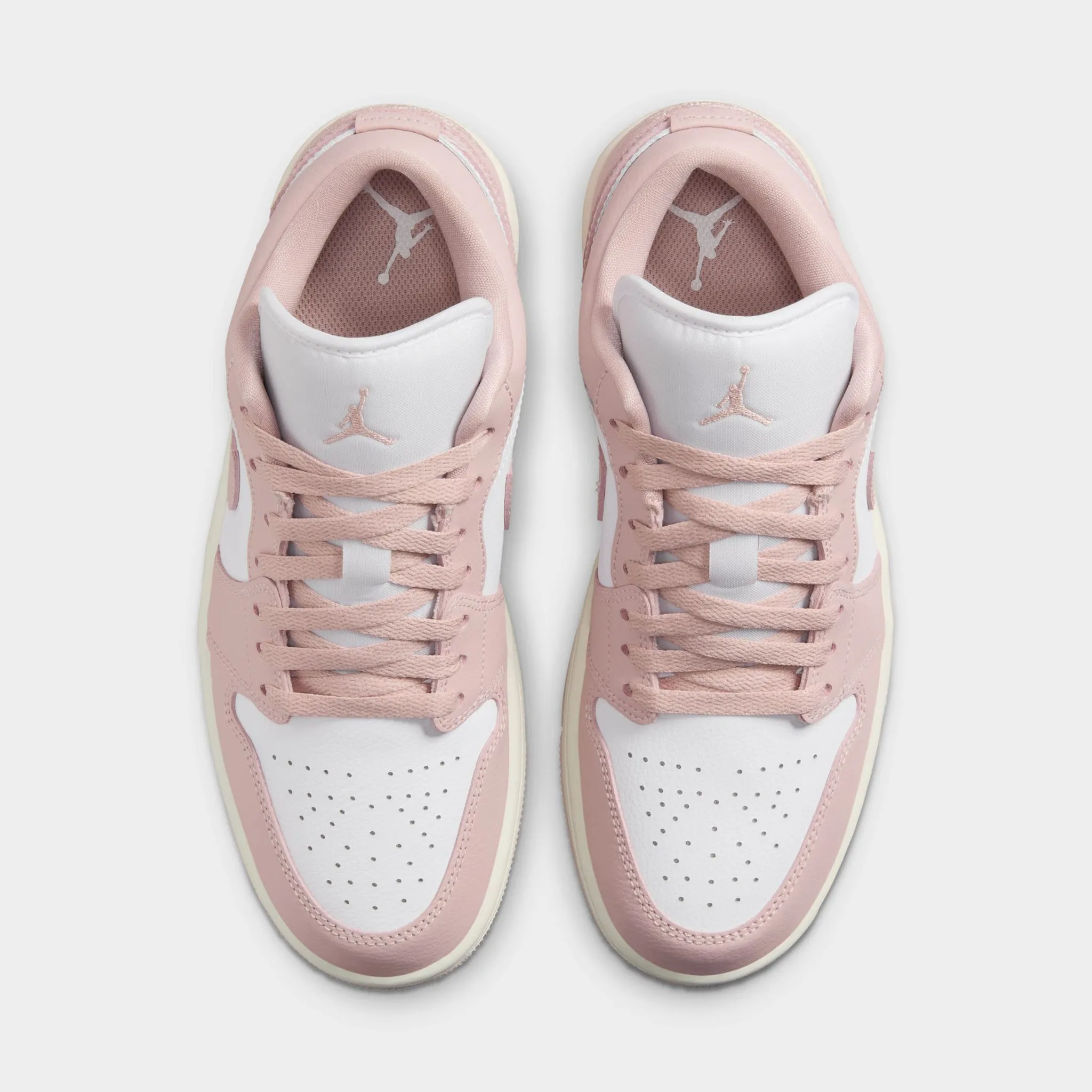 Jordan Jordan Women's 1 Low White / Pink Oxford - Sail