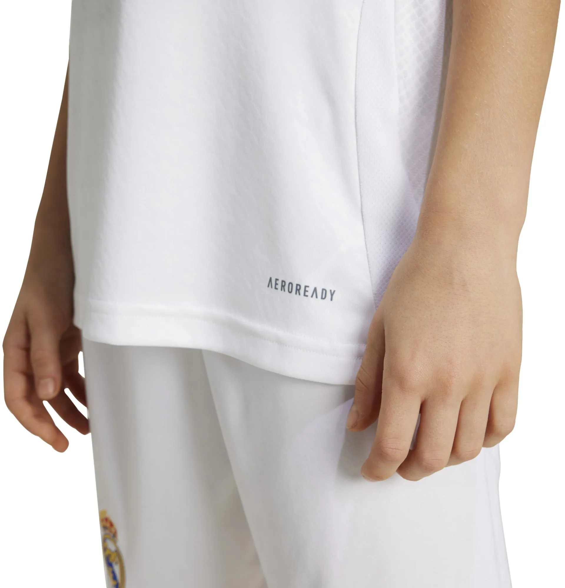 Junior's Real Madrid 2024/25 Home Soccer Jersey