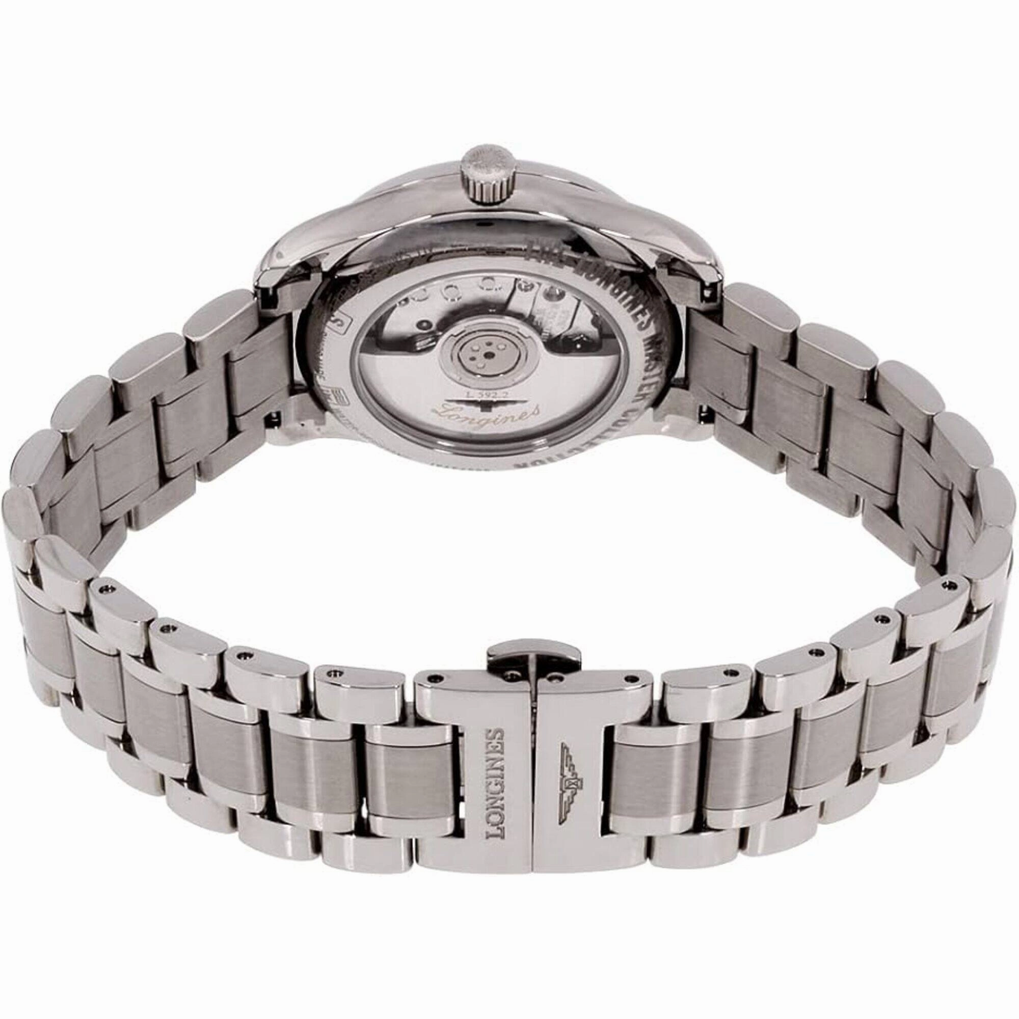 Longines Women's Watch - Master Automatic Blue Dial Steel Bracelet | L22574926