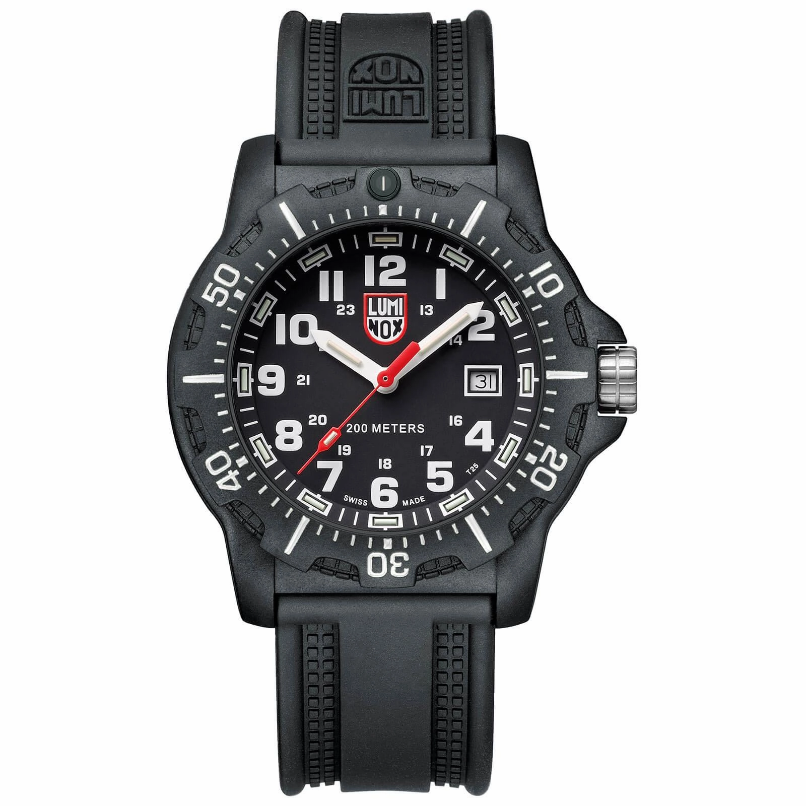 Luminox Men's 8881 Black Ops Watch - Black Dial Rubber Strap