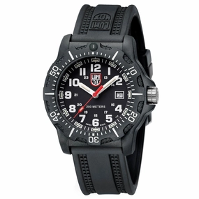 Luminox Men's 8881 Black Ops Watch - Black Dial Rubber Strap