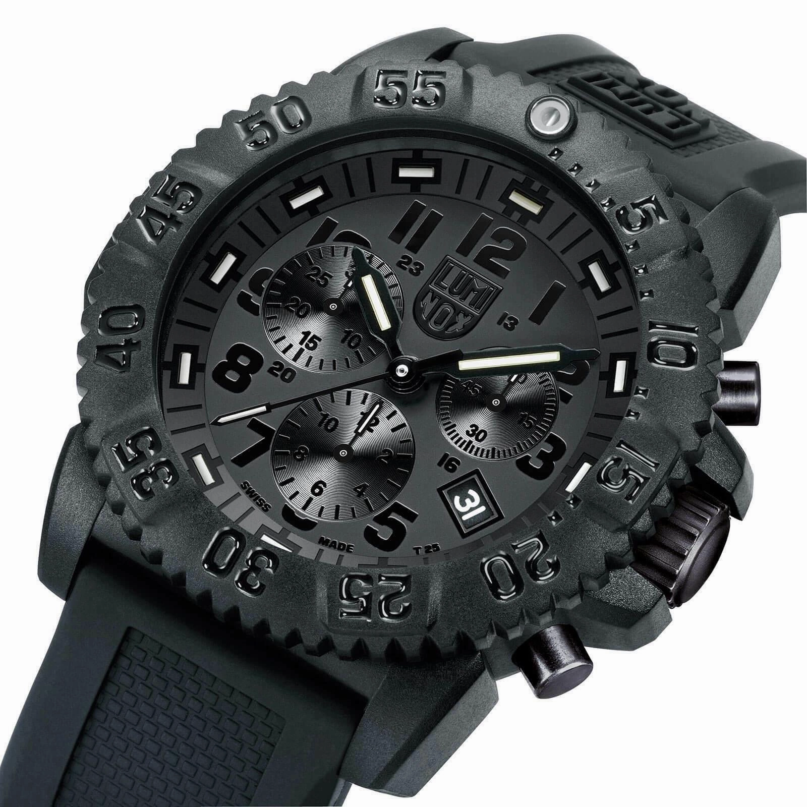 Luminox Men's Blackout EVO Chronograph Watch | 3081BO