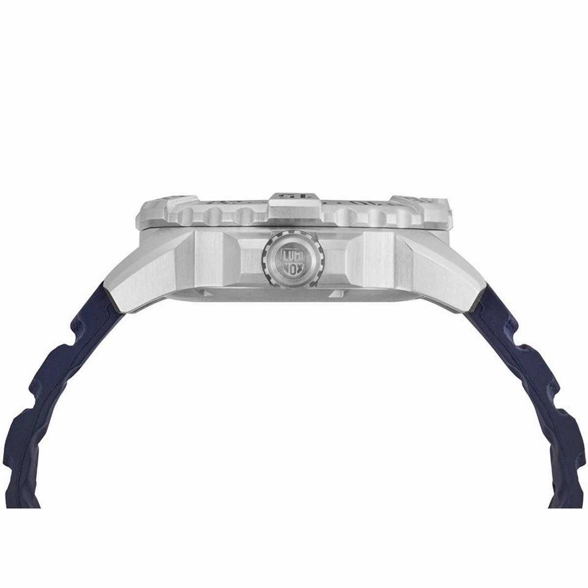 Luminox Men's Quartz Watch - Navy Seal Steel Blue Dial Navy Blue Rubber Strap | 3253
