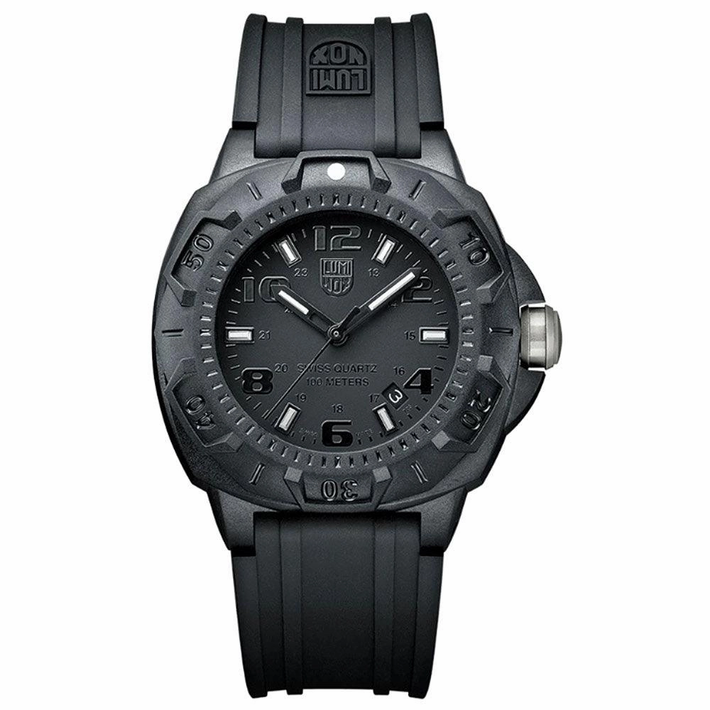 Luminox Men's SENTRY 0200 Land Black Dial Rubber Strap Watch | 0201.BO