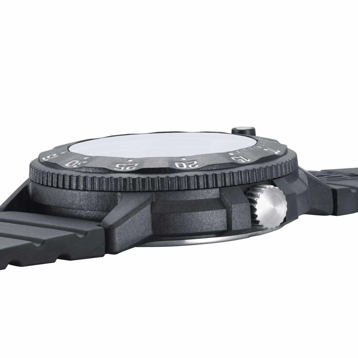 Luminox Men's Swiss Quartz Watch - Navy Seal Evo Blue Dial Rubber Strap | 3003.EVO