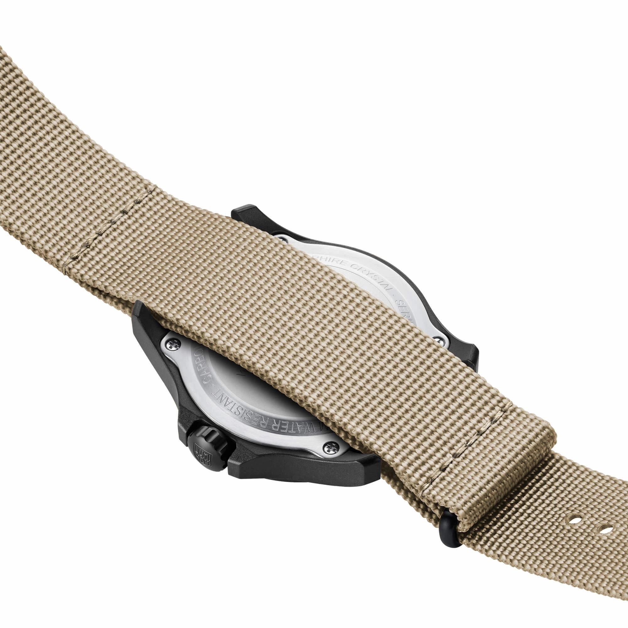 Luminox Men's Watch - Atacama Field Date Black Nylon with Rubber Strap | XL.1970.SET