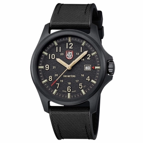 Luminox Men's Watch - Atacama Field Date Black Nylon with Rubber Strap | XL.1970.SET