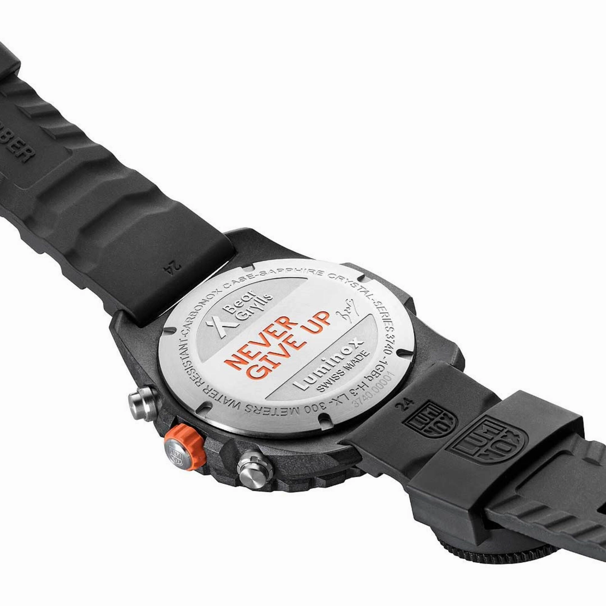 Luminox Men's Watch - Bear Grylls Survival Master Chronograph Black Strap | XB.3748