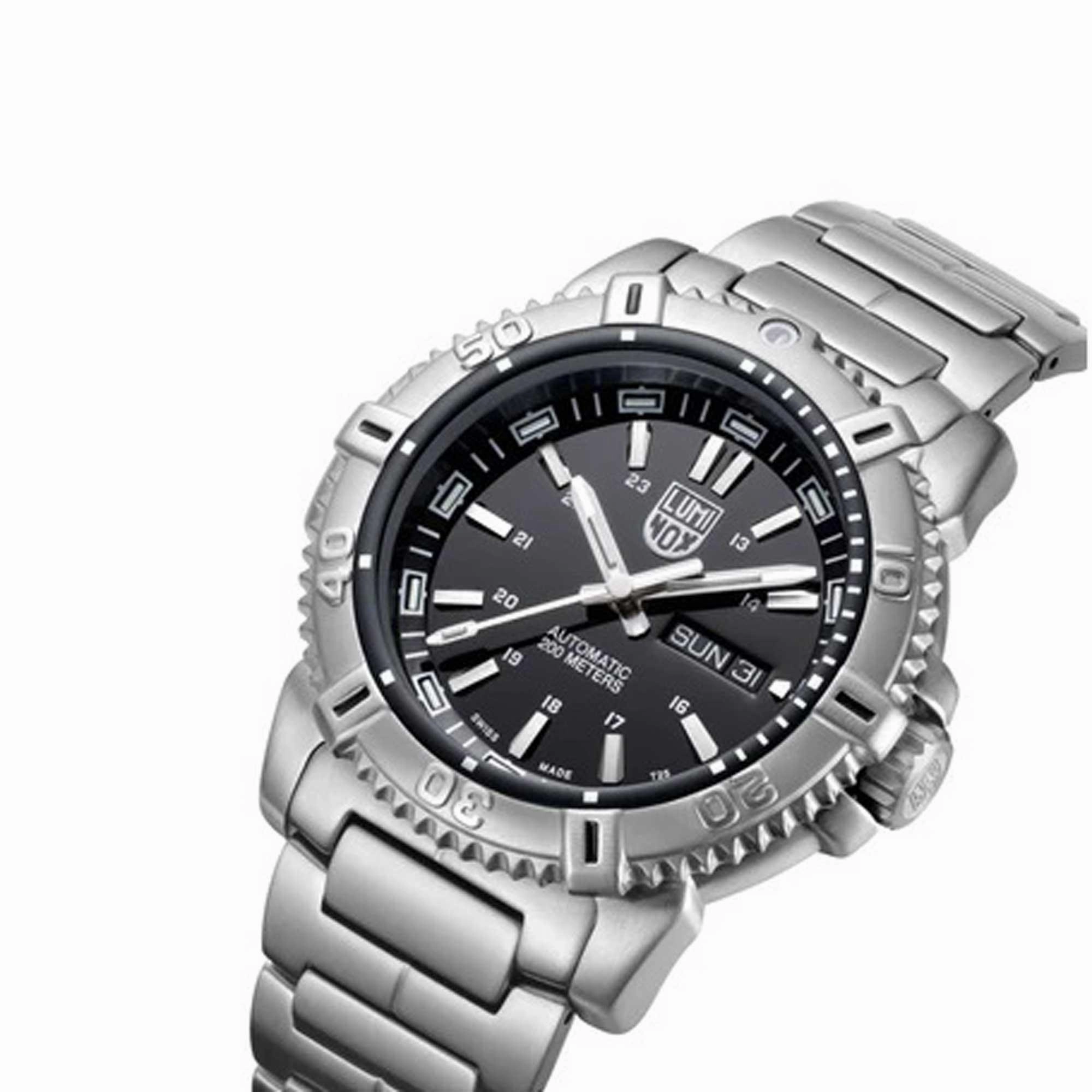 Luminox Men's Watch - Modern Mariner Rotating Bezel Silver Bracelet | XS.6501.NV.F