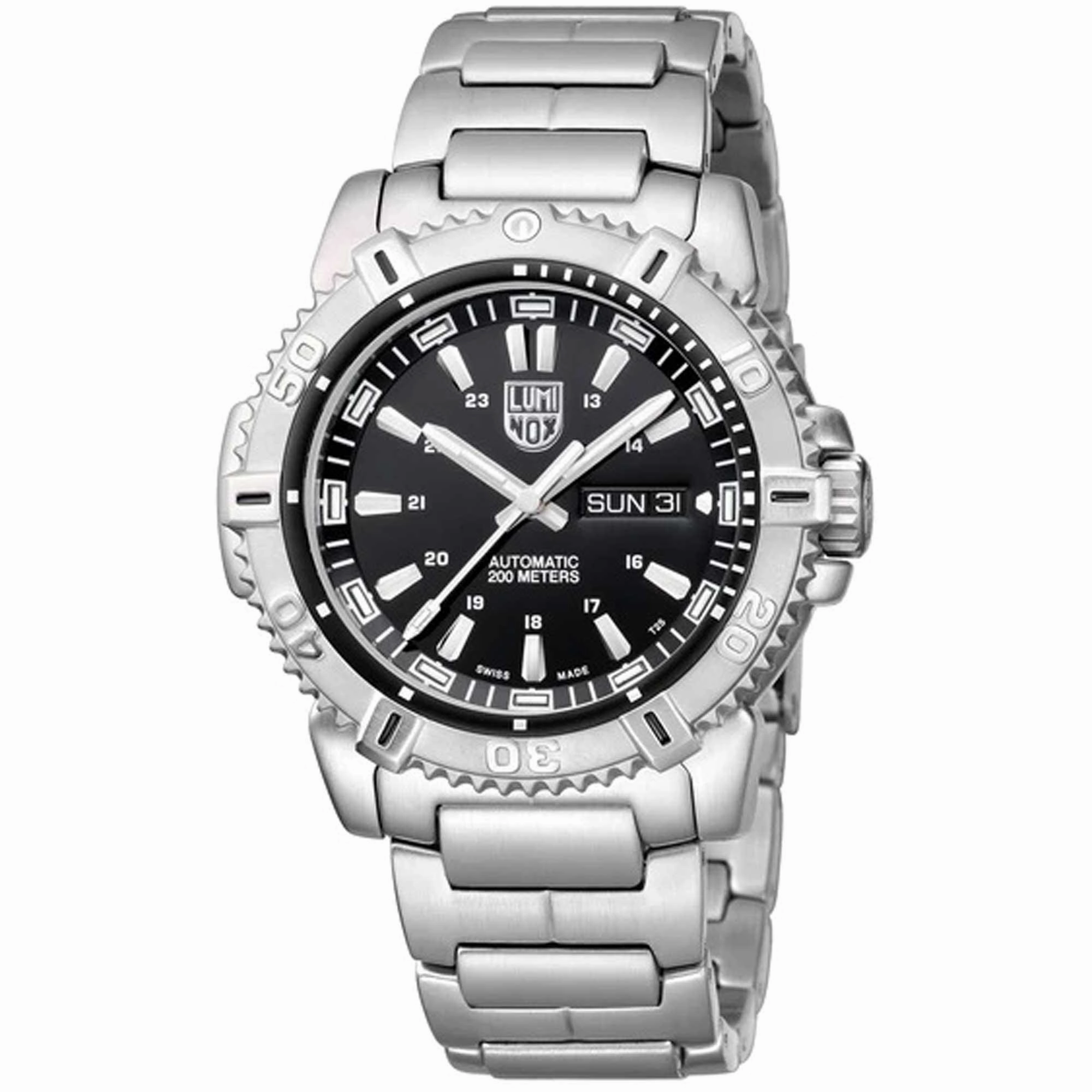 Luminox Men's Watch - Modern Mariner Rotating Bezel Silver Bracelet | XS.6501.NV.F