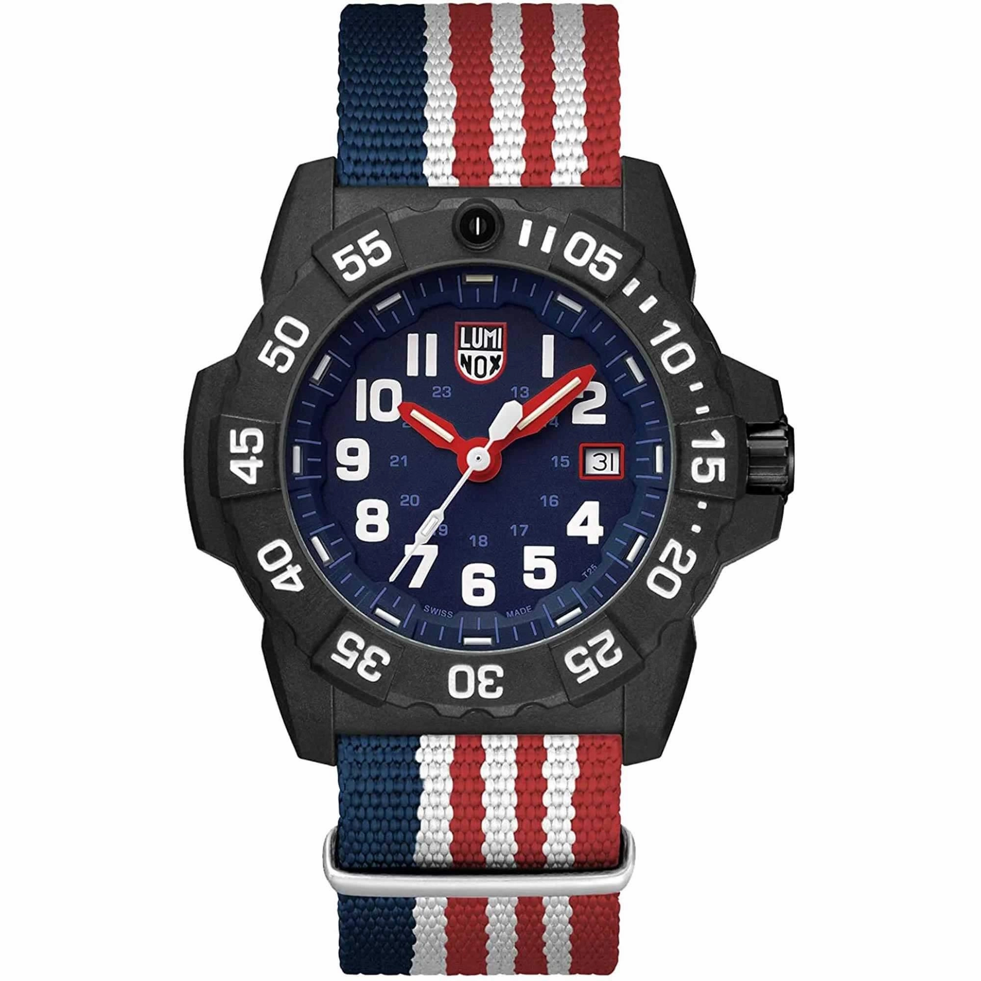 Luminox Men's Watch - Navy Seal Memorial Day Special Blue Dial Strap | XS.3501.LM