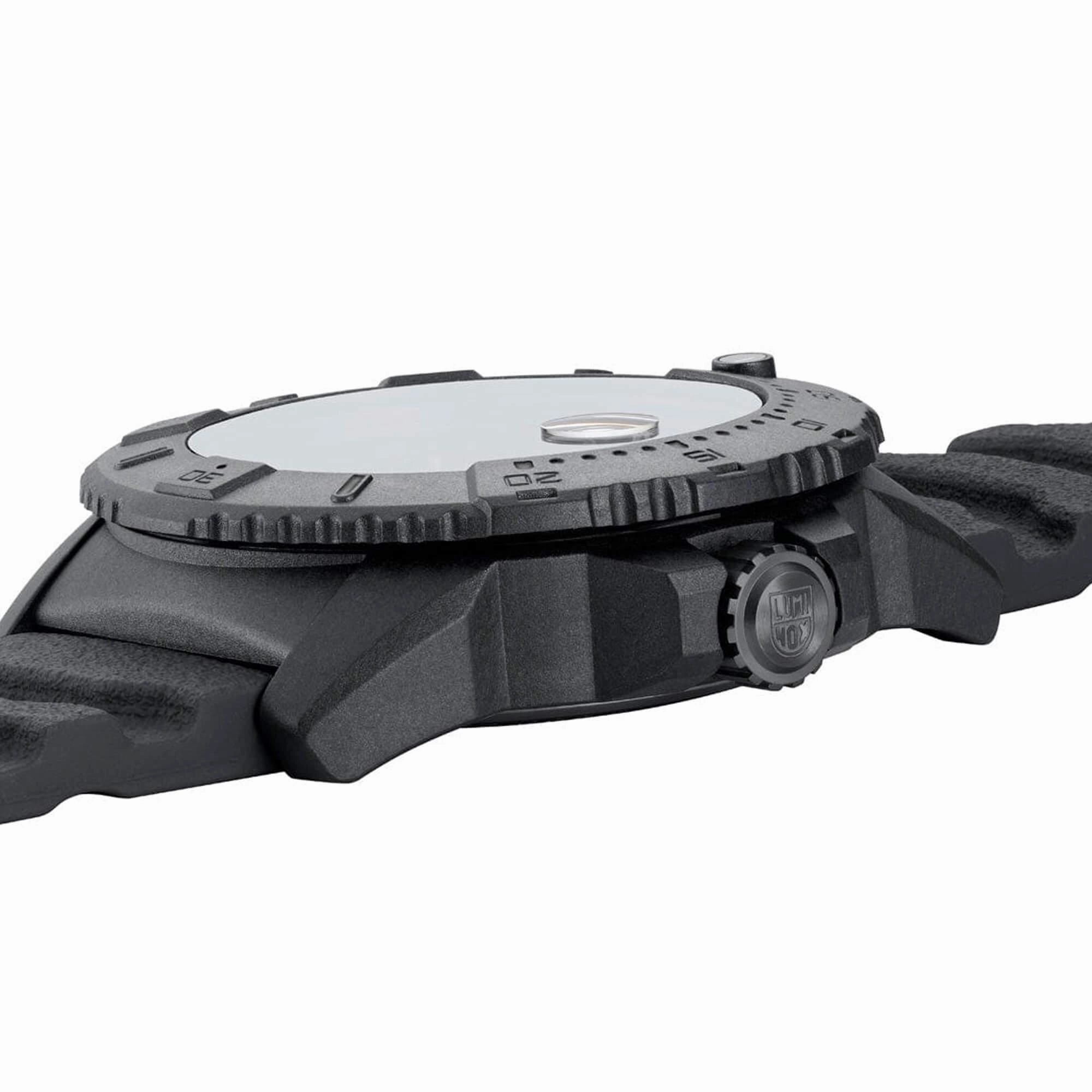 Luminox Men's Watch - Navy SEAL Quartz Black Dial Silicone Strap | XS.3601.BO.NSF