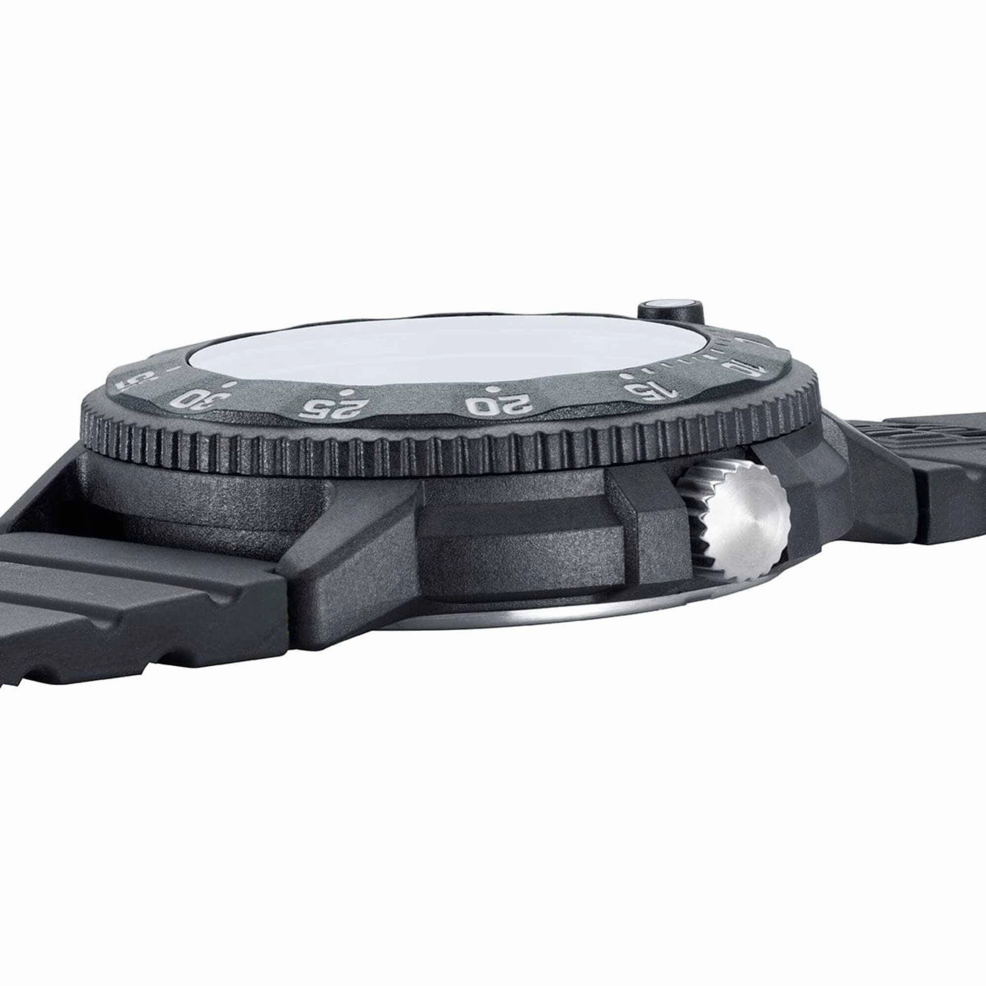 Luminox Men's Watch - Navy SEAL White Dial Black Silicone Strap | XS.3007.EVO.S