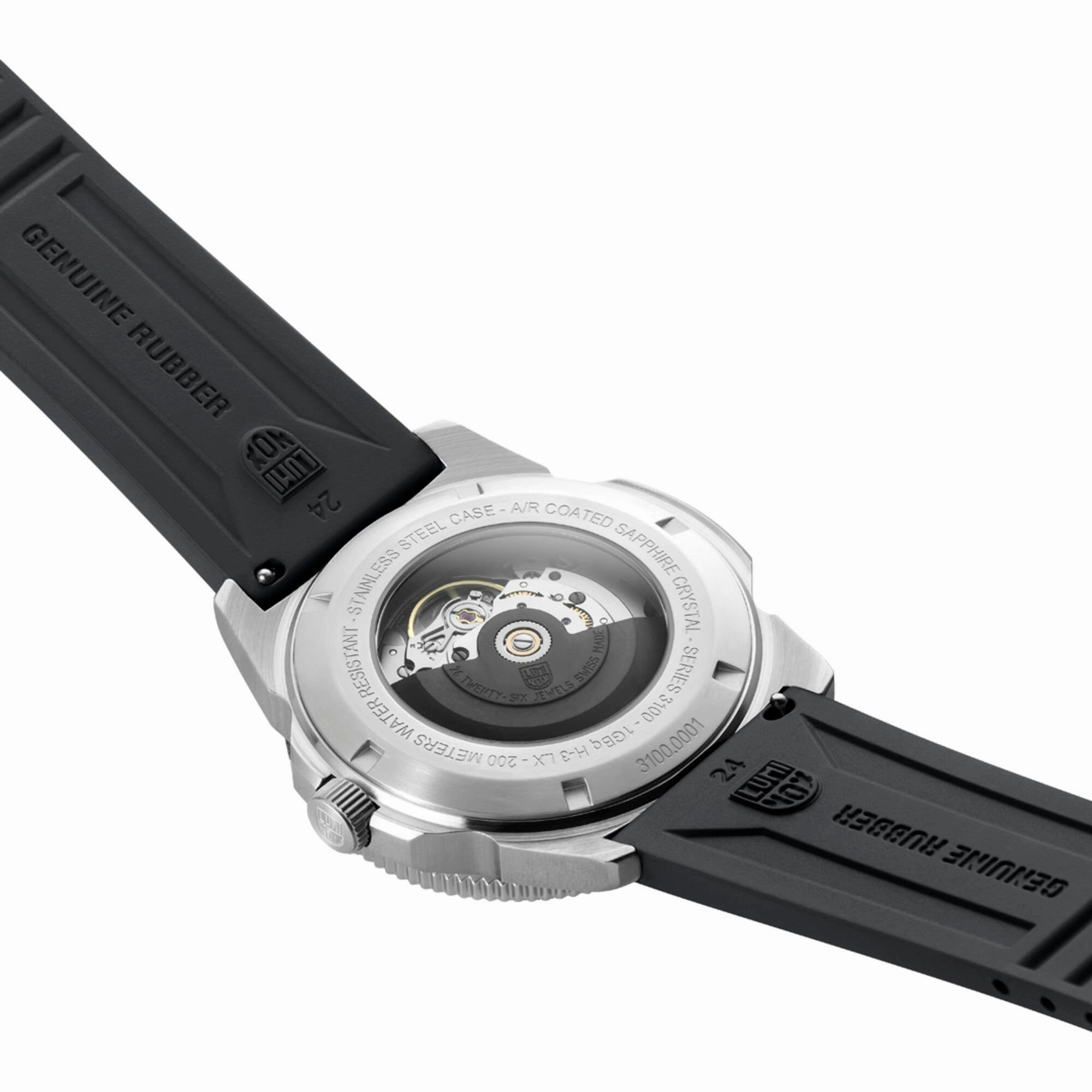 Luminox Men's Watch - Pacific Diver Automatic White Dial Rubber Strap | XS.3101.H