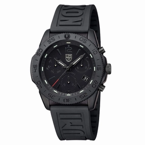 Luminox Men's Watch - Pacific Diver Chronograph Black Dial Rubber Strap | XS.3141.BO
