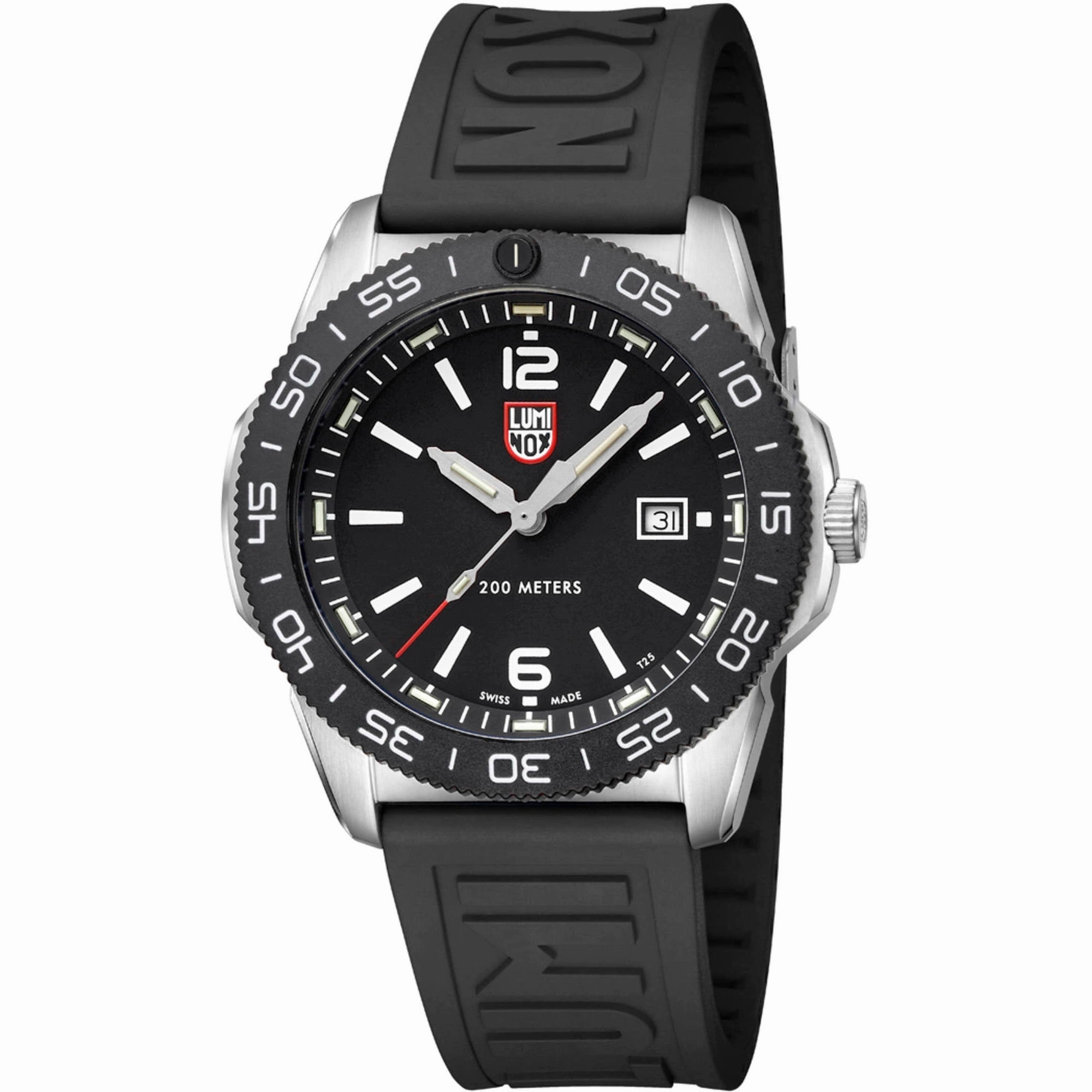 Luminox Men's Watch - Pacific Diver Quartz Black Dial Rubber Strap Dive | XS.3121.1