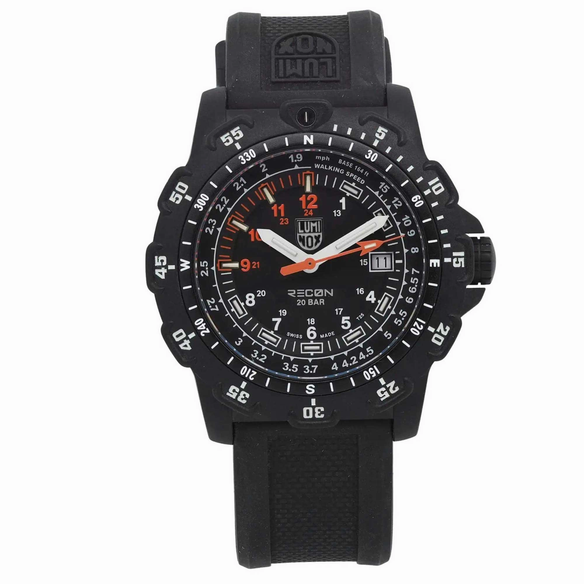 Luminox Men's Watch - Recon Point Man Rotating Bezel Black Dial Strap | XL.8822.MI.F