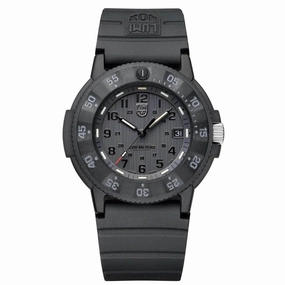 Luminox Men's Watch Set - Sea Navy Seal Black Dial Rubber Strap | 3001.EVO