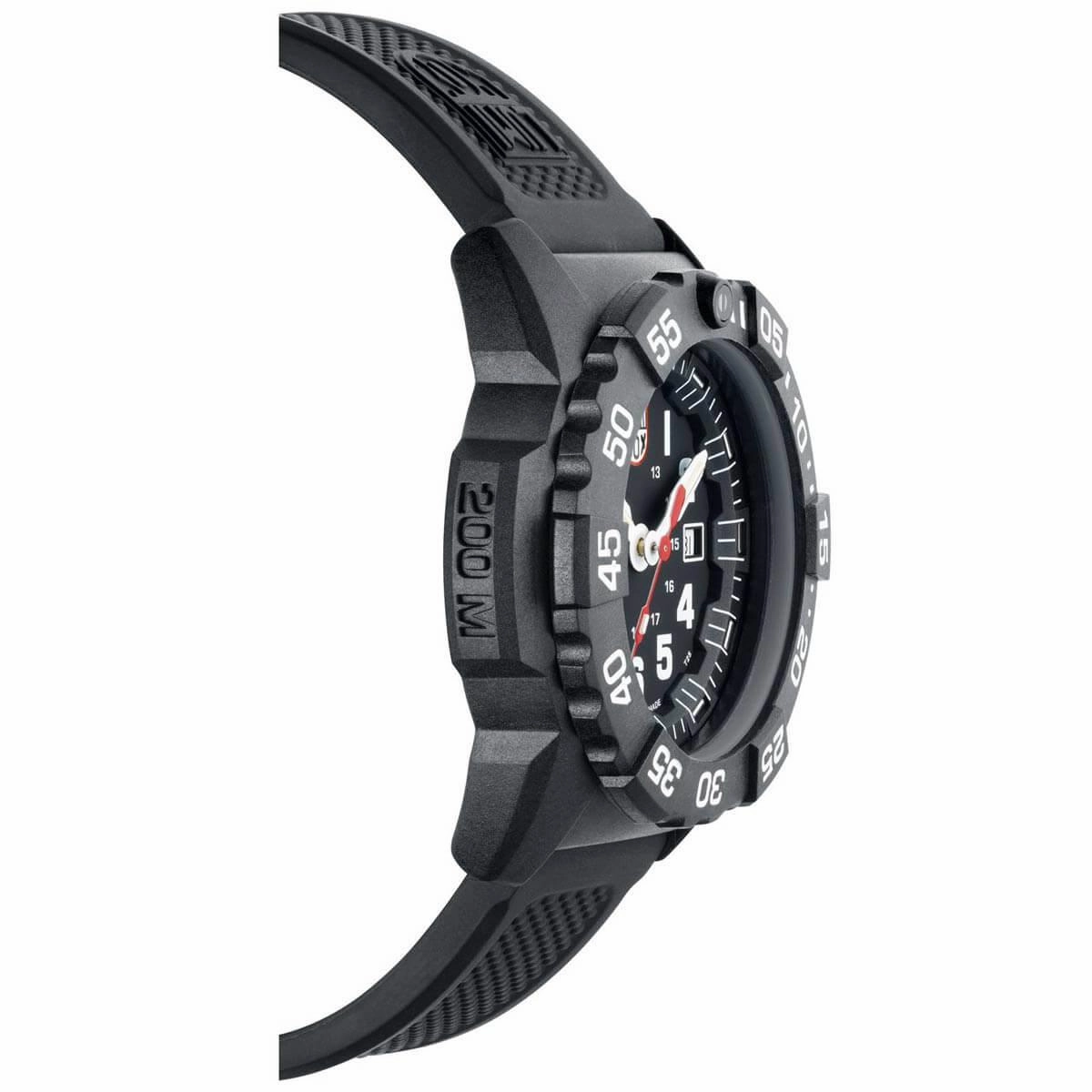 Luminox Navy Seal 3500 Men's Black Strap Dive Watch | 3501