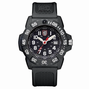 Luminox Navy Seal 3500 Men's Black Strap Dive Watch | 3501