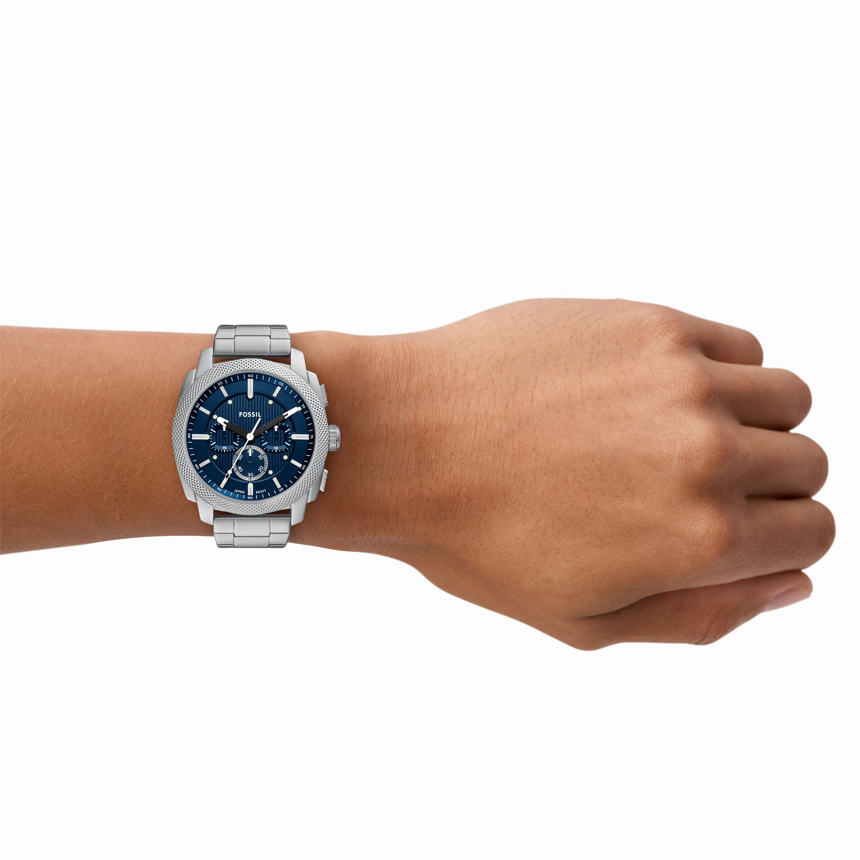 Machine Chronograph Stainless Steel Watch