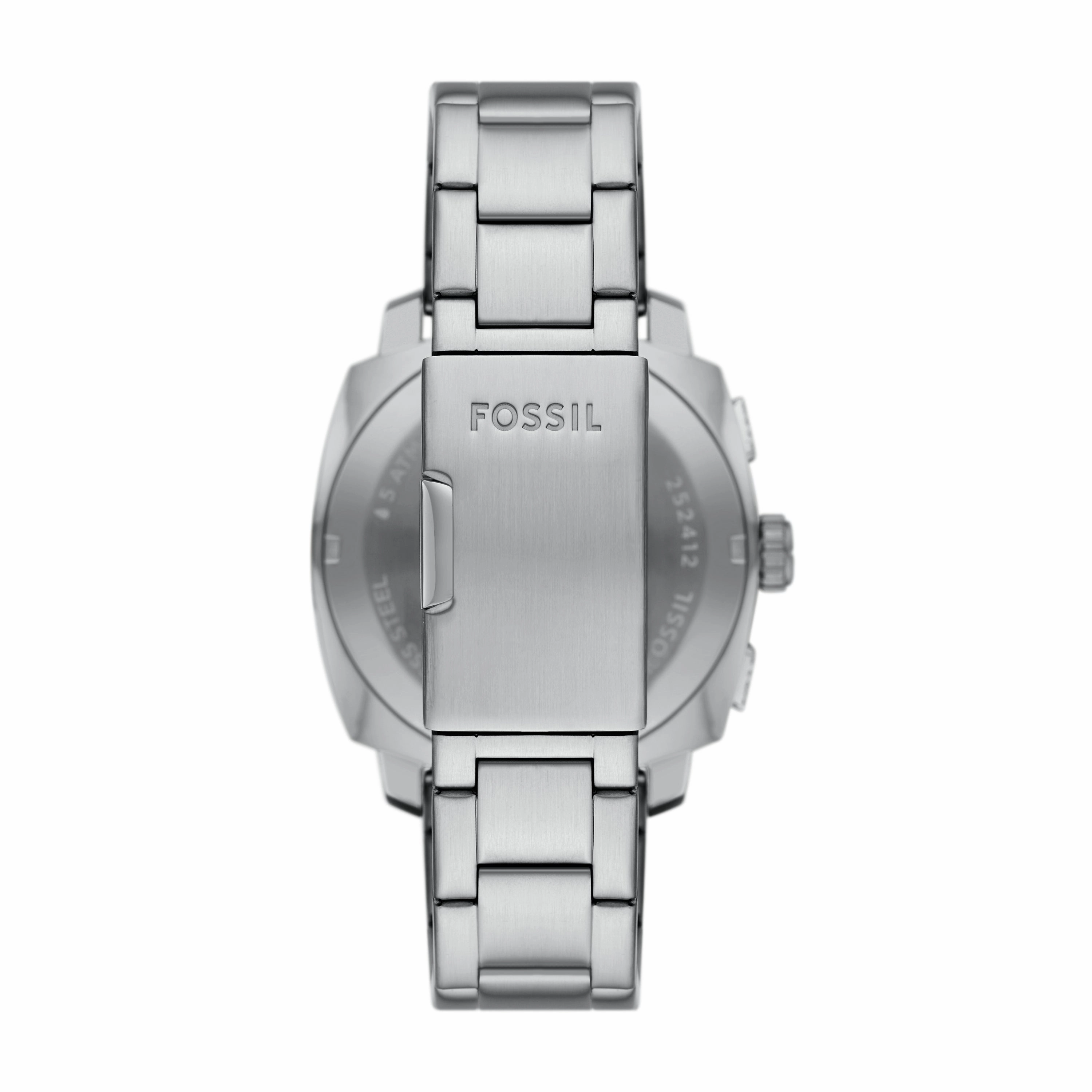 Machine Chronograph Stainless Steel Watch