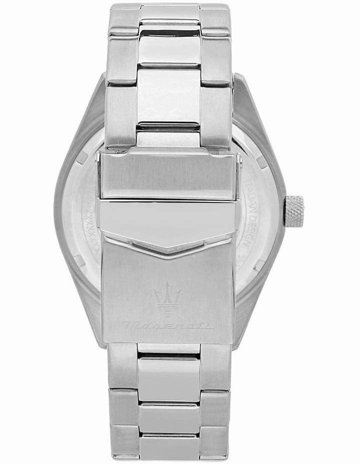 Maserati Competizione 43mm Silver Stainless Steel Watch