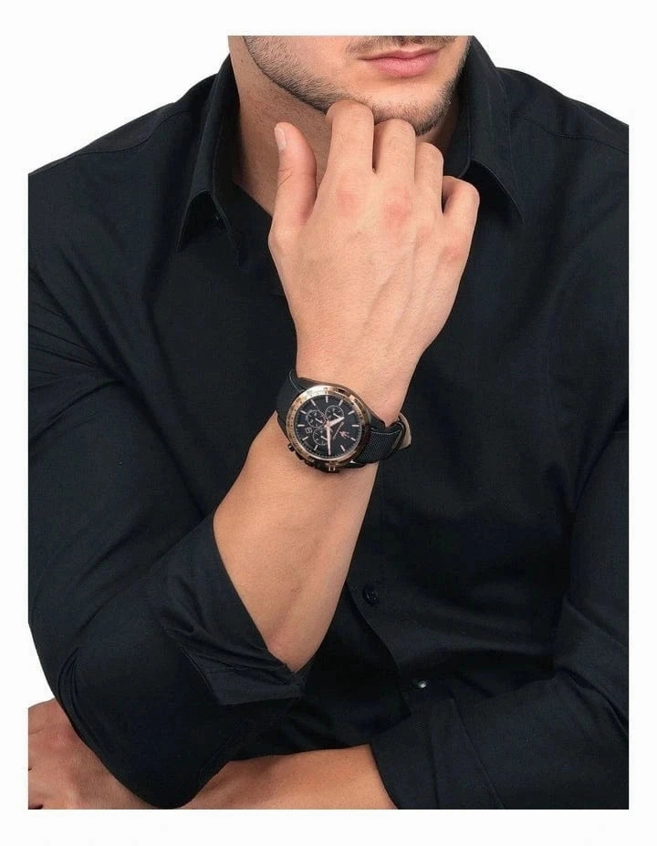 Maserati Epoca 42mm Black Chronograph