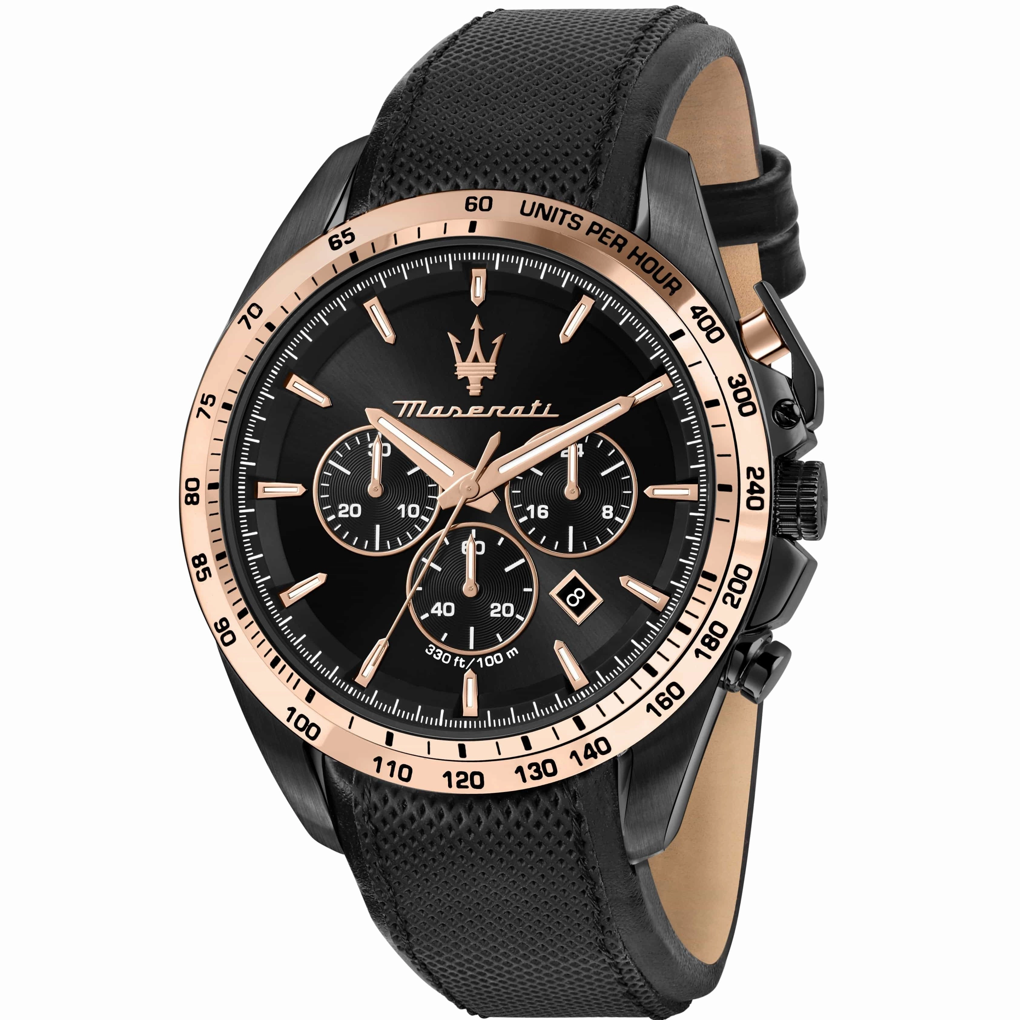 Maserati Epoca 42mm Black Chronograph