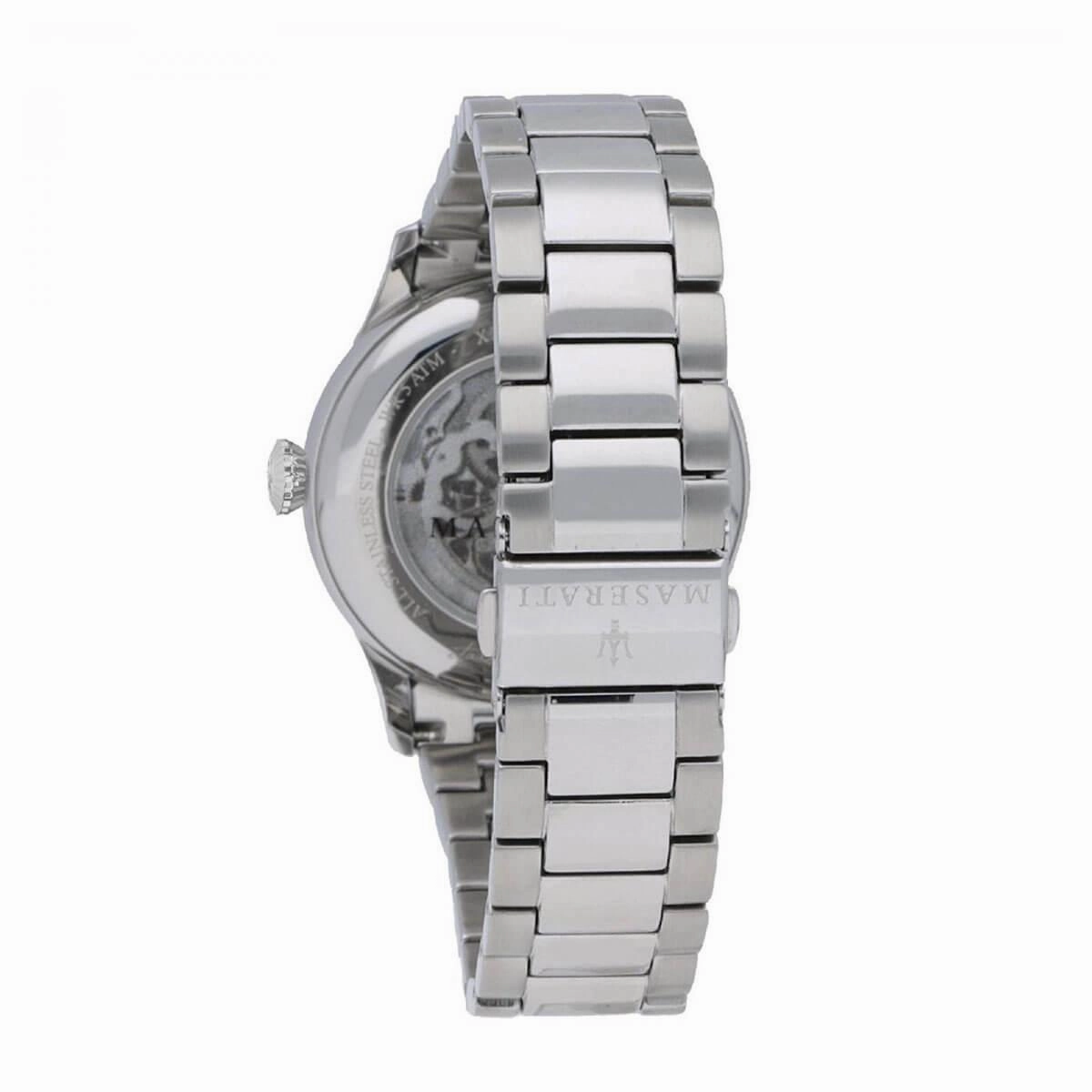 Maserati Men's Automatic Watch - Tradizione Stainless Steel White Dial | R8823125001