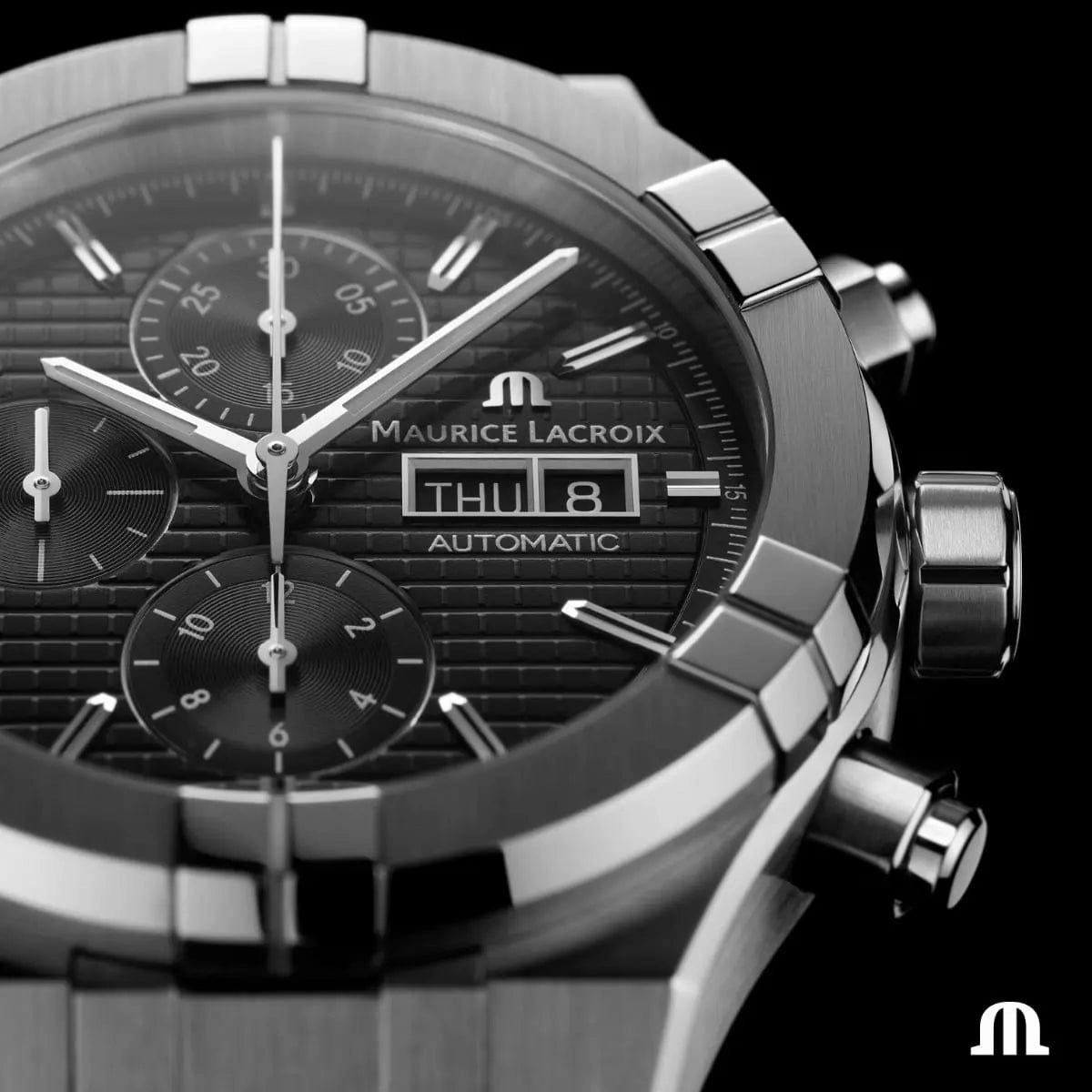 Maurice Lacroix Aikon Quartz Chronograph 44mm Black