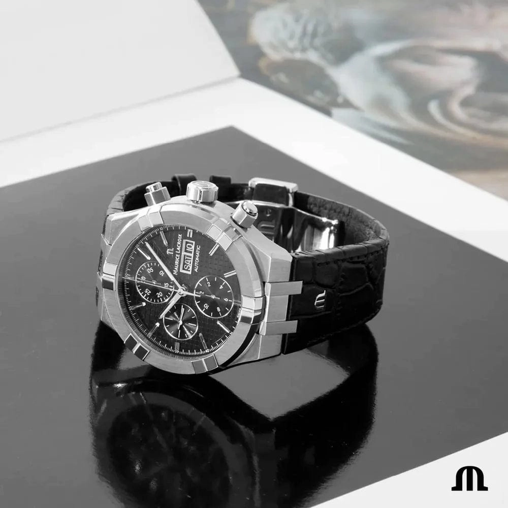 Maurice Lacroix Aikon Quartz Chronograph 44mm Black