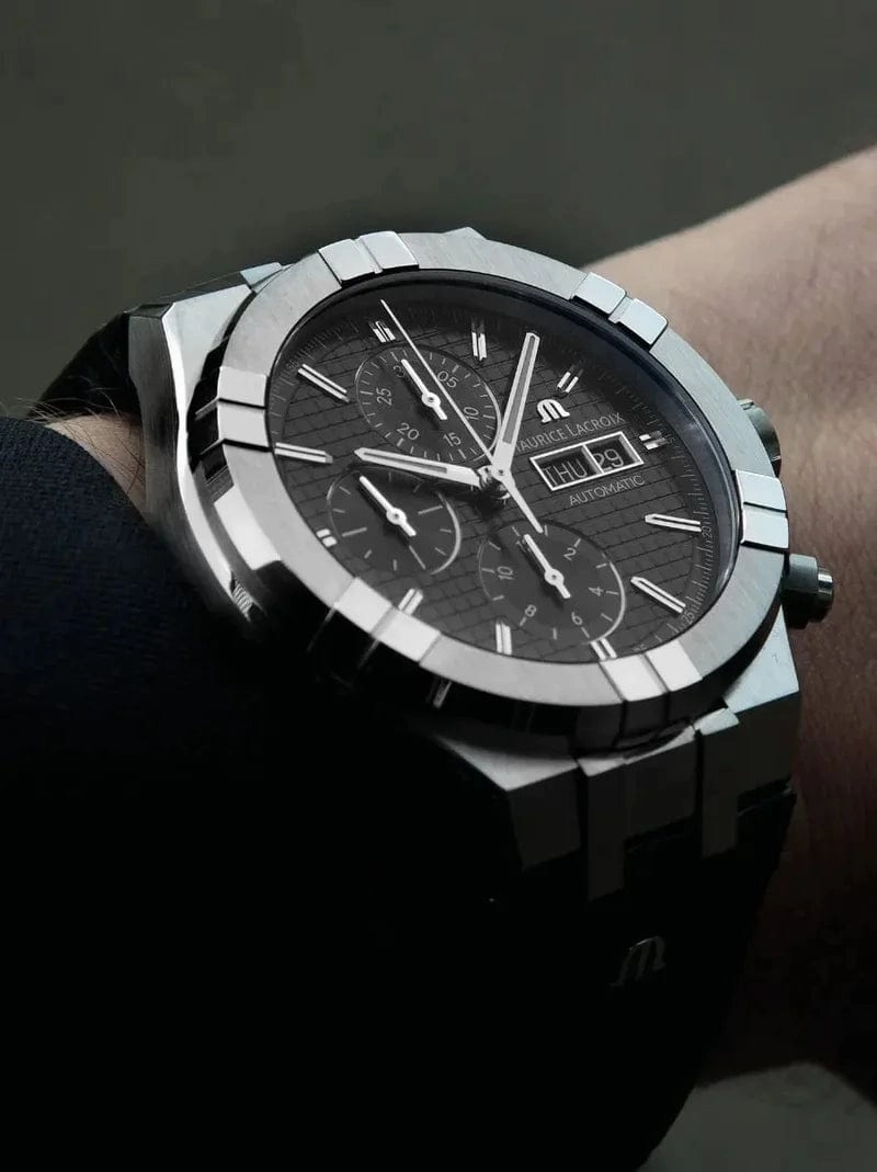 Maurice Lacroix Aikon Quartz Chronograph 44mm Black