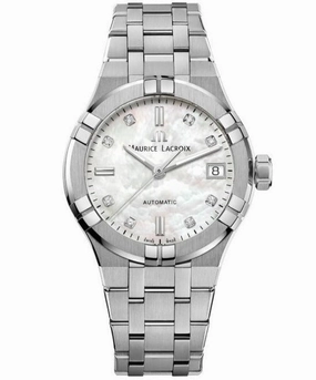 Maurice Lacroix Automatic Date 35mm Authentic Watch Mother of Pearl