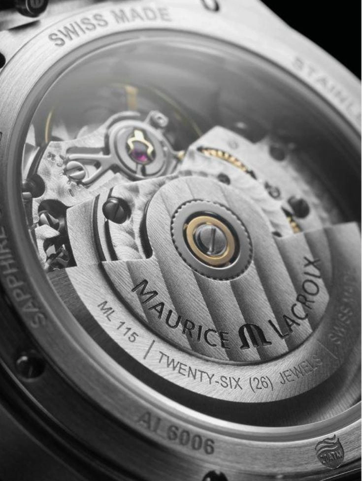 Maurice Lacroix Automatic Date 35mm Authentic Watch Mother of Pearl